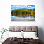 Mount Katahdin Lake Landscape Wall Art