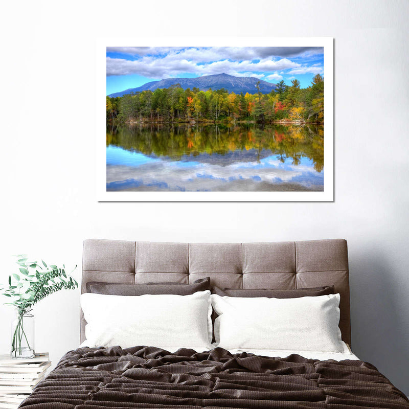 Mount Katahdin Lake Landscape Wall Art
