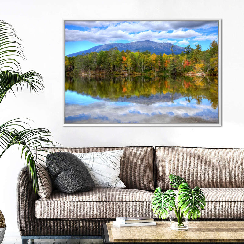 Mount Katahdin Lake Landscape Wall Art
