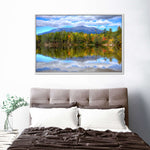 Mount Katahdin Lake Landscape Wall Art