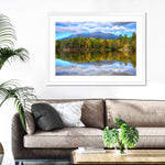 Mount Katahdin Lake Landscape Wall Art