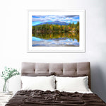 Mount Katahdin Lake Landscape Wall Art