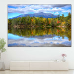 Mount Katahdin Lake Landscape Wall Art