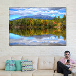 Mount Katahdin Lake Landscape Wall Art