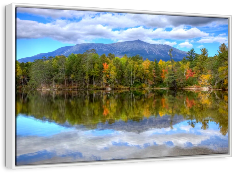 Mount Katahdin Lake Landscape Wall Art