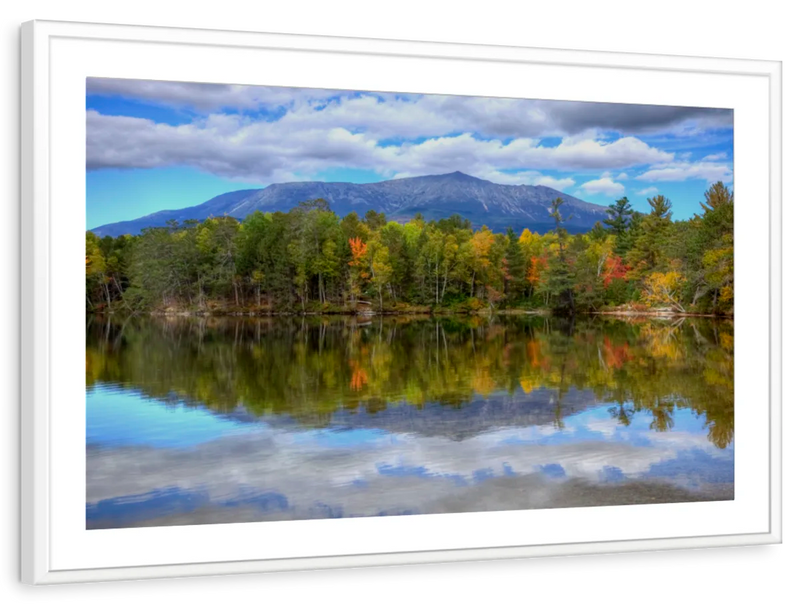 Mount Katahdin Lake Landscape Wall Art