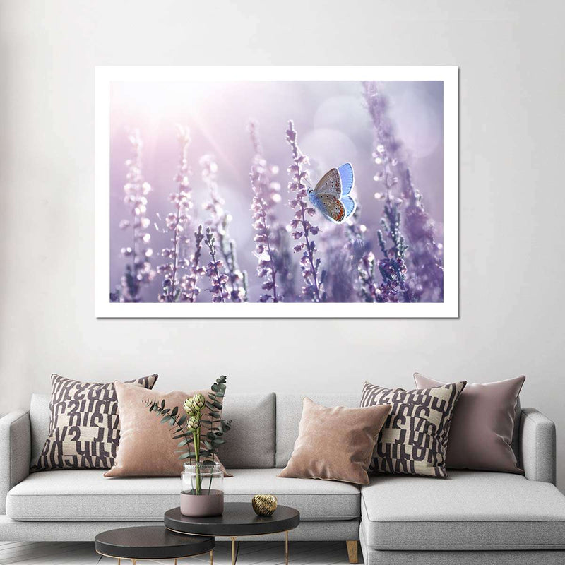 Lavender Flower Wall Art