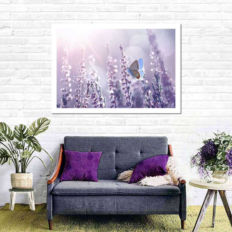 Lavender Flower Wall Art
