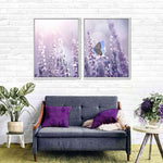 Lavender Flower Wall Art