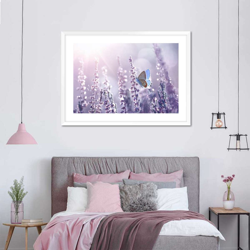 Lavender Flower Wall Art