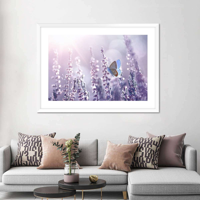 Lavender Flower Wall Art