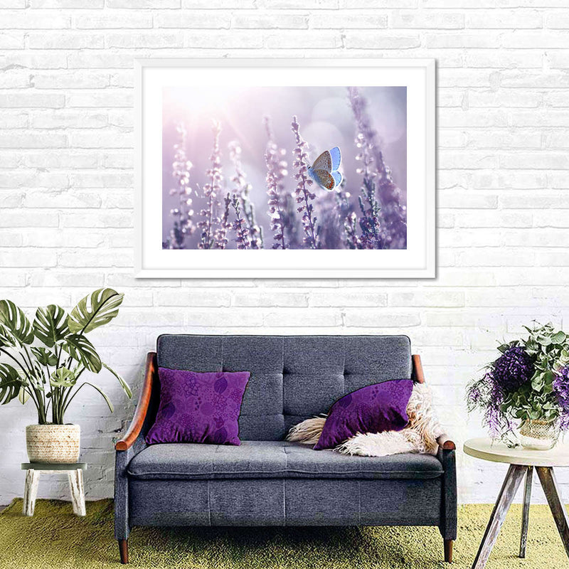 Lavender Flower Wall Art