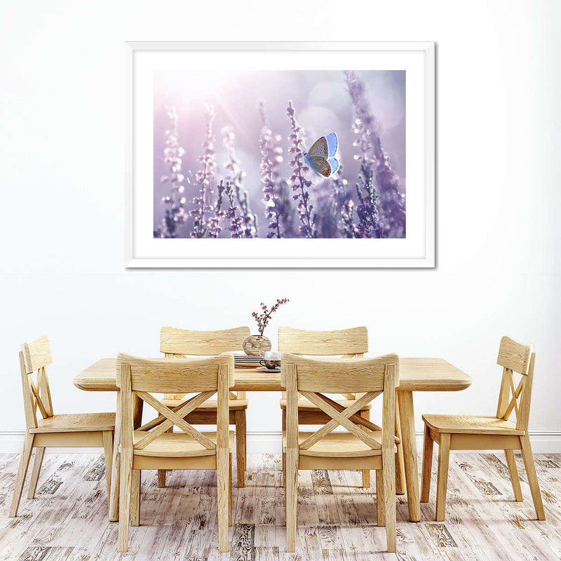 Lavender Flower Wall Art