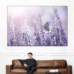 Lavender Flower Wall Art