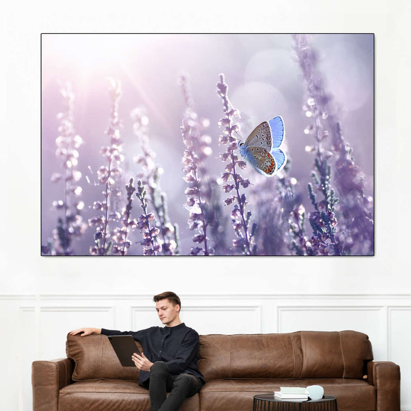 Lavender Flower Wall Art