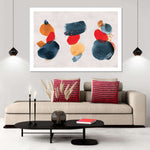 Watercolor Blotches Canvas Set Wall Art