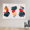 Watercolor Blotches Canvas Set Wall Art