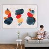 Watercolor Blotches Canvas Set Wall Art