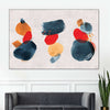Watercolor Blotches Canvas Set Wall Art