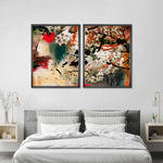 Japanese Flower Wall Art