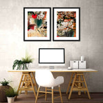 Japanese Flower Wall Art
