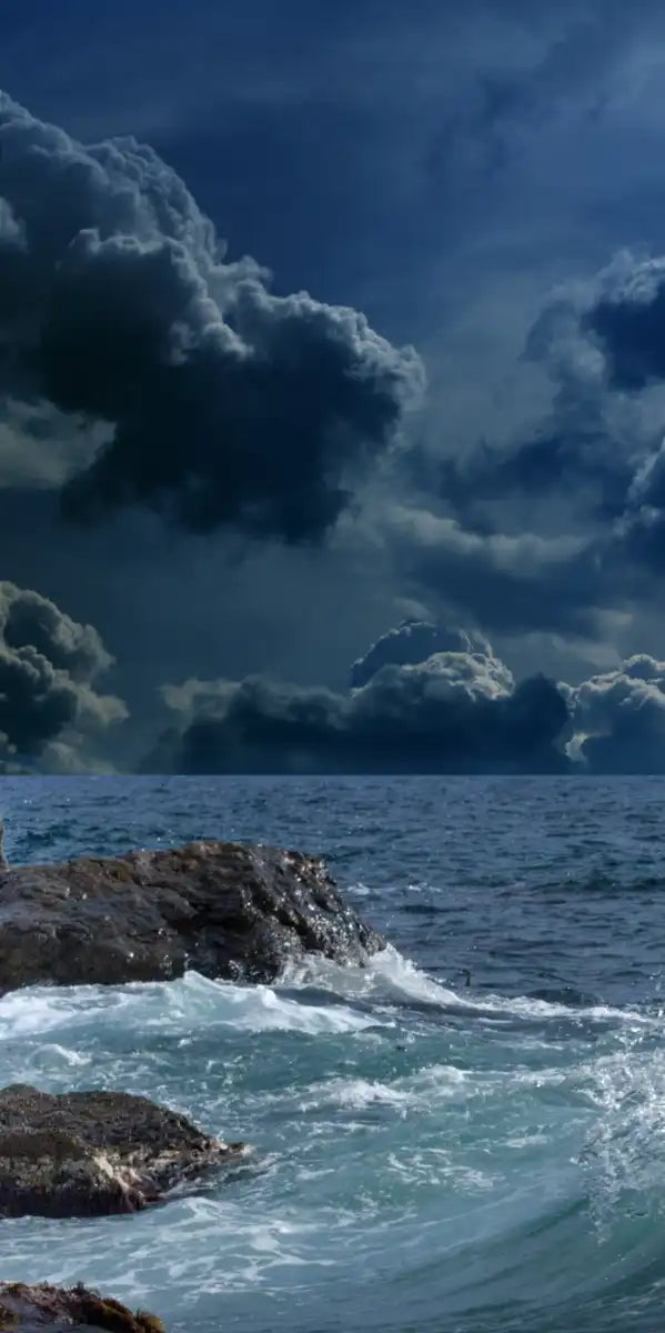 Ocean Storm Bolt Wall Art