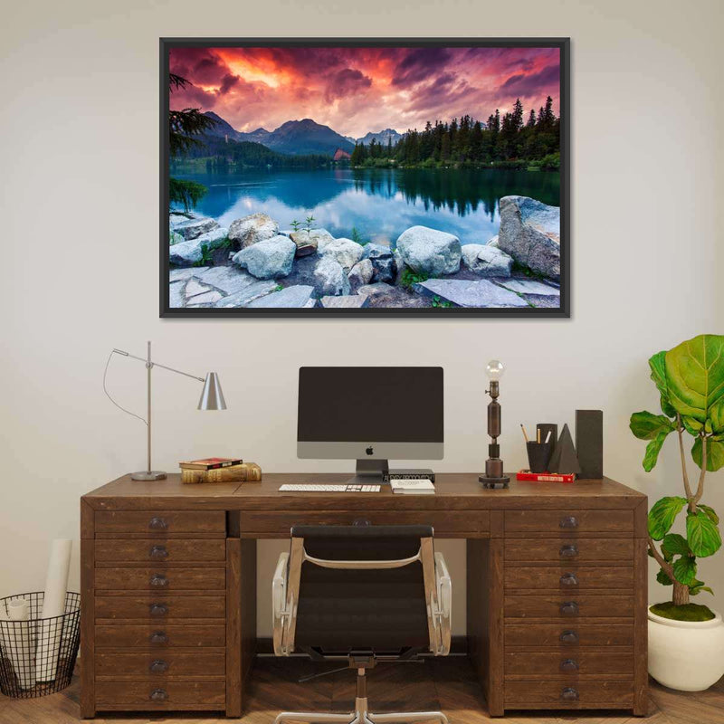 Tatra Mountain Lake Wall Art