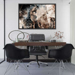 Textured Elephant Wall Art