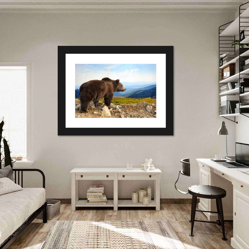 Mountain Bear Wall Art
