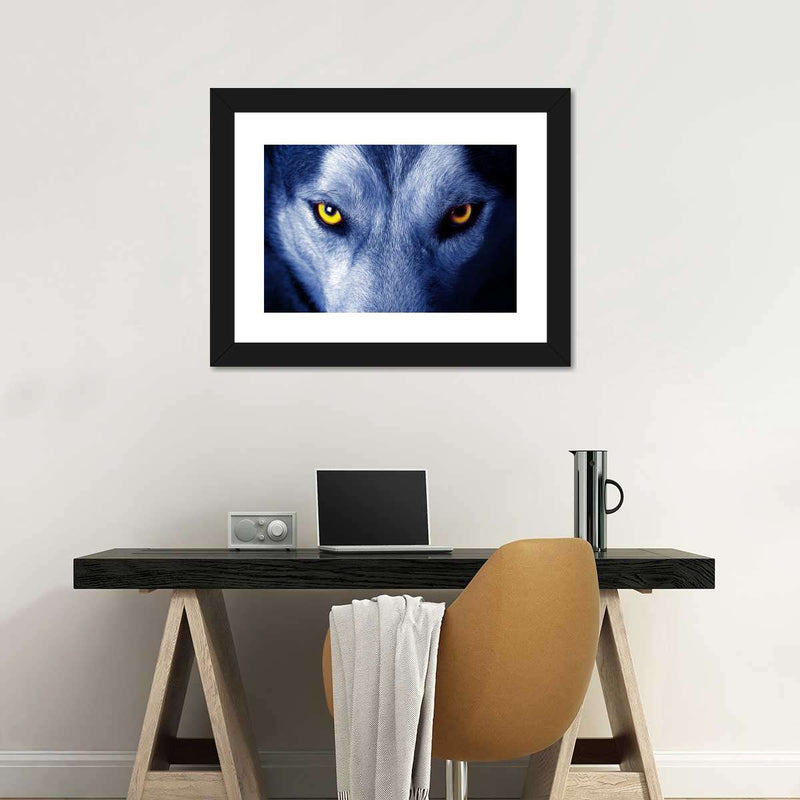 Mystic Wolf Eyes Wall Art