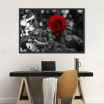 Lone Rose Pop Wall Art