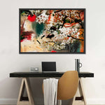 Japanese Flower Wall Art