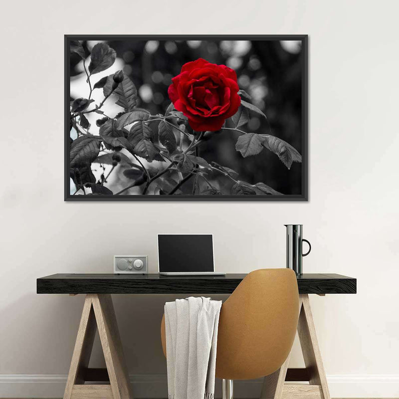 Lone Rose Pop Wall Art