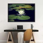Lotus And Leaves Wall Art