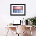 Sunset At Victoria Falls Wall Art