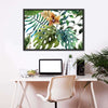 Wild Monstera Leaves Wall Art