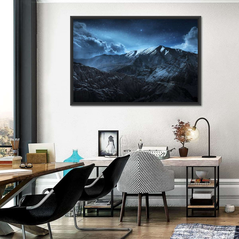 Ladakh Night Time Sky Wall Art
