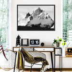 Snowcapped Grand Tetons Wall Art