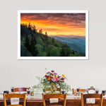 Mountain Sunrise Wall Art