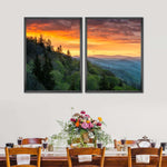 Mountain Sunrise Wall Art