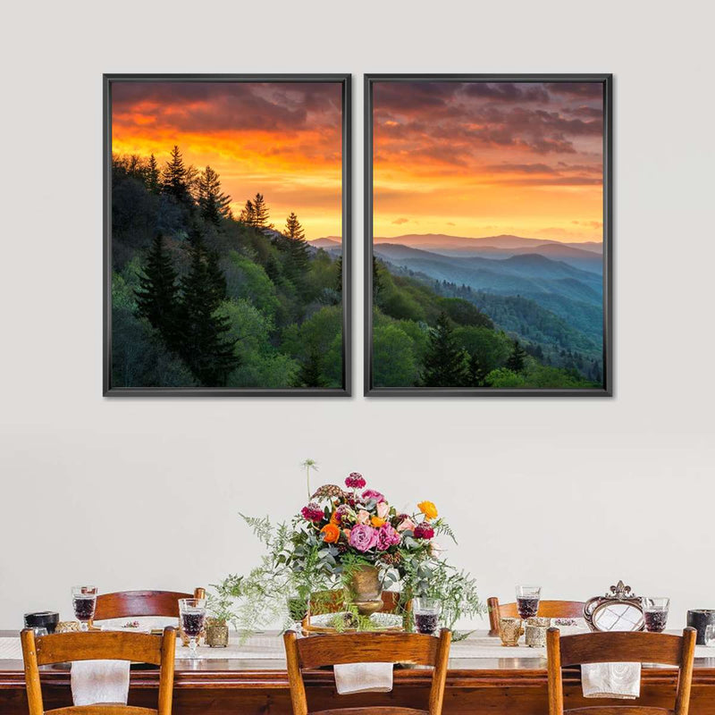 Mountain Sunrise Wall Art