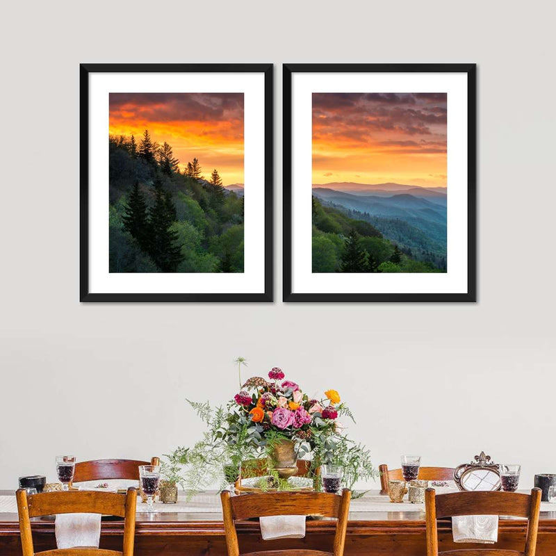 Mountain Sunrise Wall Art