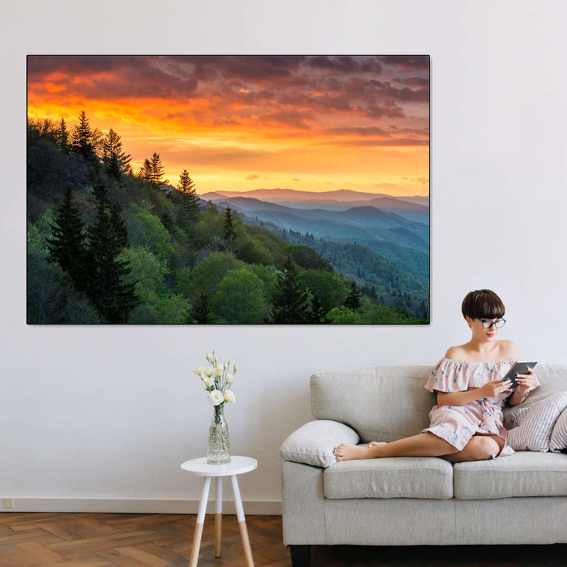 Mountain Sunrise Wall Art