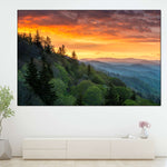 Mountain Sunrise Wall Art