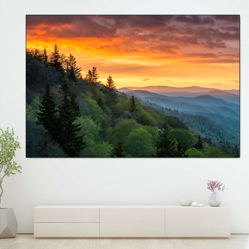 Mountain Sunrise Wall Art
