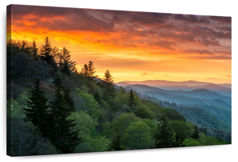 Mountain Sunrise Wall Art