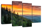 Mountain Sunrise Wall Art