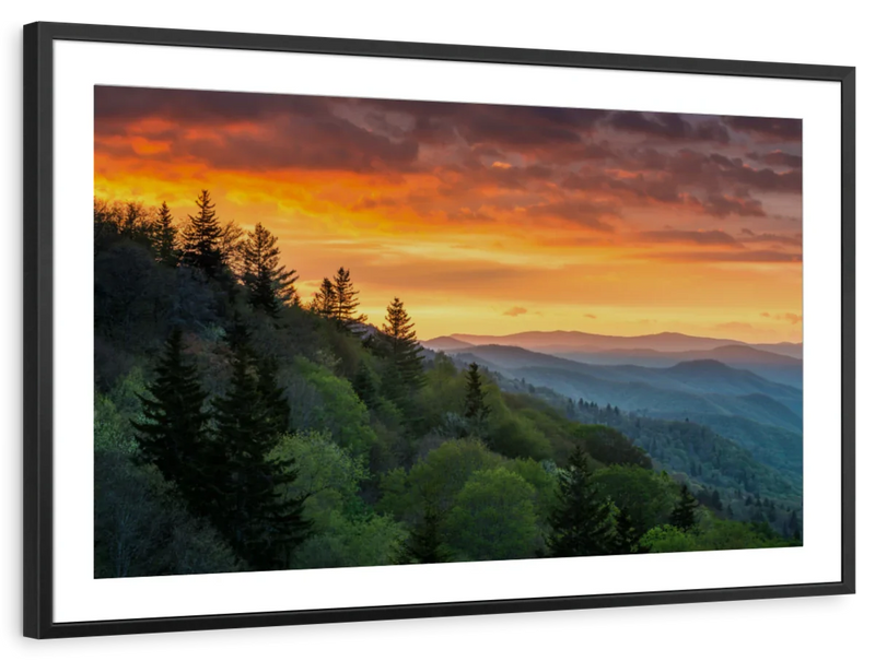 Mountain Sunrise Wall Art