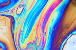 Oil And Water Abstract Wall Art