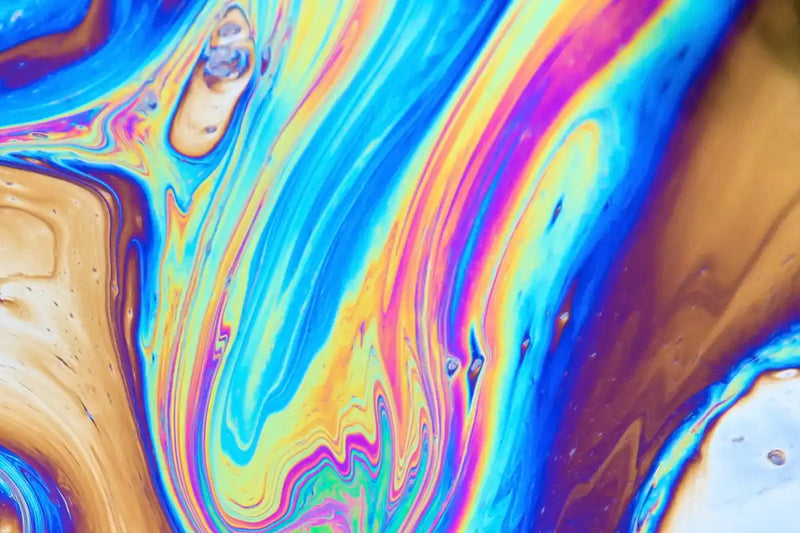Oil And Water Abstract Wall Art